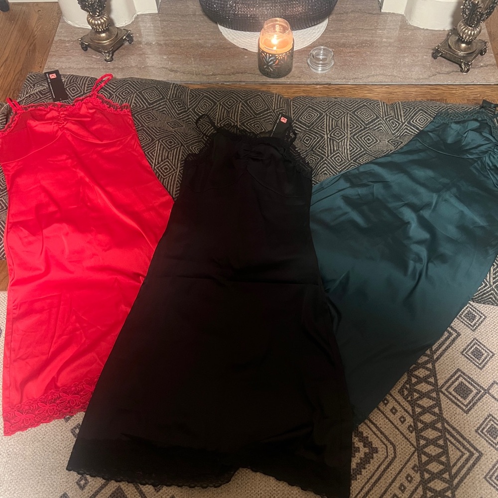 NWT Kancy Kole Slip Dresses (3)! Size small.